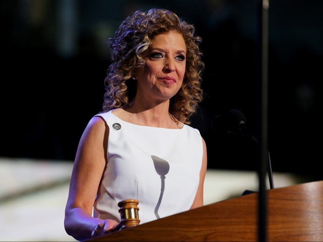 Debbie Wasserman Schultz blasted by loud, angry crowd