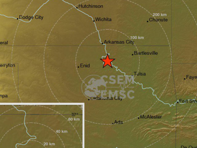 Earthquakes oklahoma today