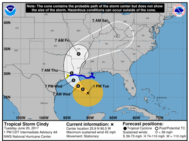 Cindy brings tornado threat to Gulf Coast Cindy brings tornado threat to Gulf Coast
