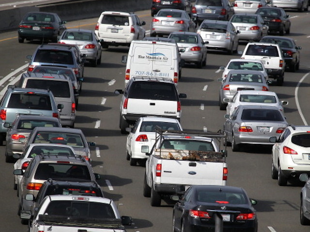 traffic california freeway