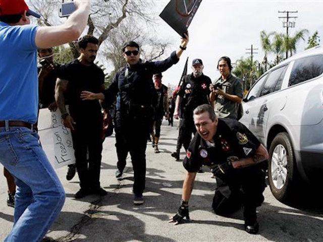 Police: 3 stabbed at KKK gathering in So. Cal.