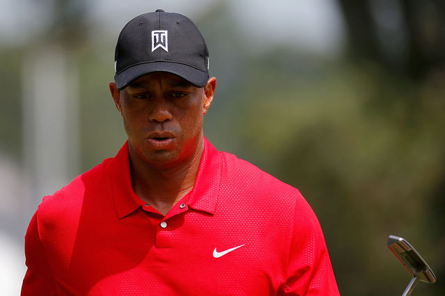 Tiger Woods posts 65 in second round back from injury