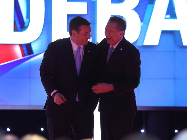 The best strategy for Cruz & Kasich: Cooperate