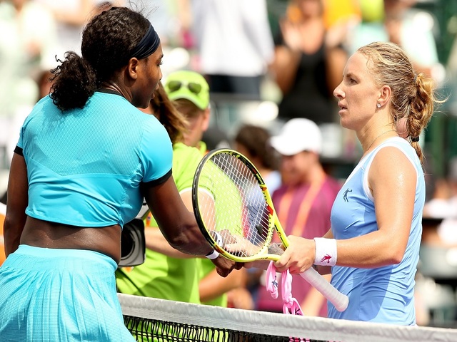 Serena Williams upset by Kuznetsova in Miami