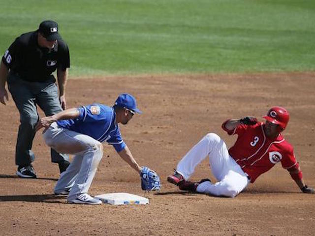 Players trying to figure out how slide into 2nd