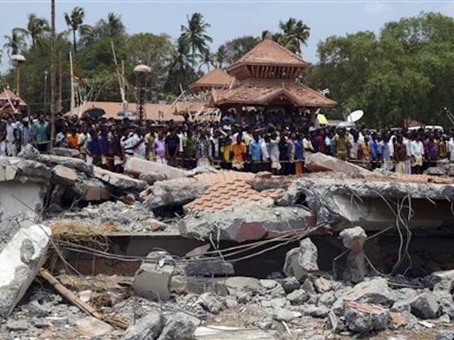 102 dead in India following fireworks accident