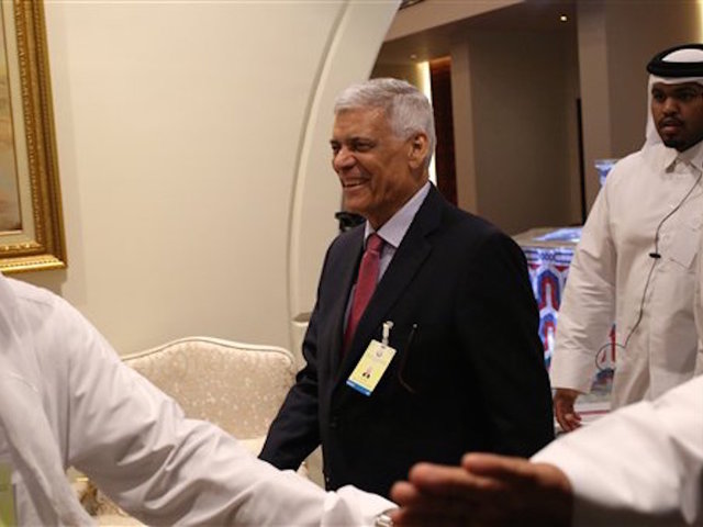 Oil summit in Qatar meets without Iran