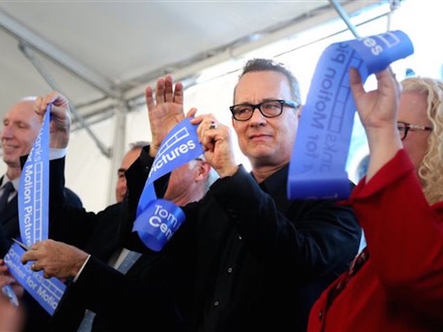 Tom Hanks dedicates motion pictures center