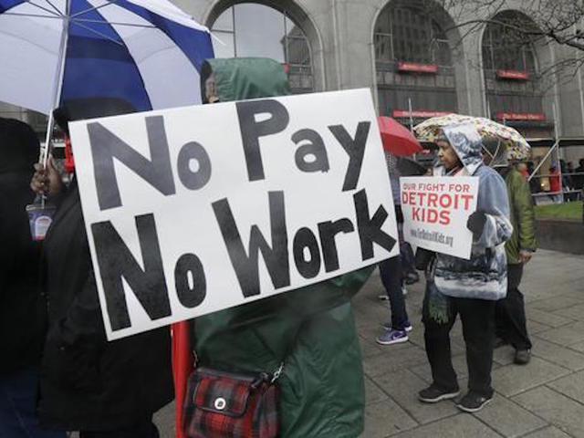 Sick-out closes most Detroit schools for 2nd day