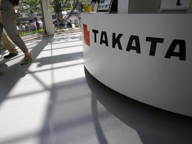 Criminal complaint filed in Japan over Takata