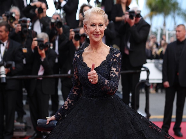 Helen Mirren among stars at AIDS fundraiser