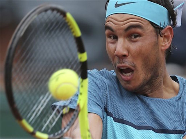 Nadal hits Grand Slam milestone at French Open