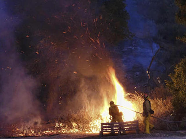 SoCal wildfire 75 percent contained