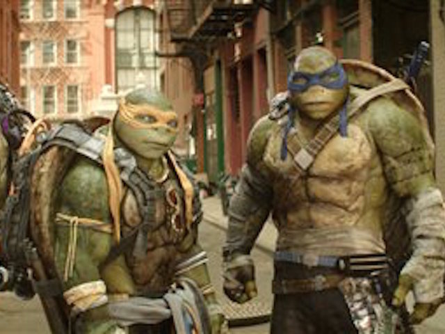 'Turtles' wins box office with low numbers