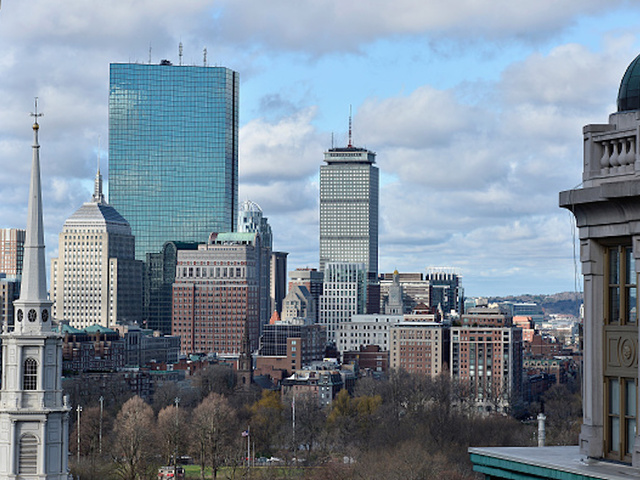 Shooting near Boston school kills 1, injures 3