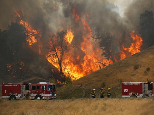 Most evacuations canceled for Southern California wildfire