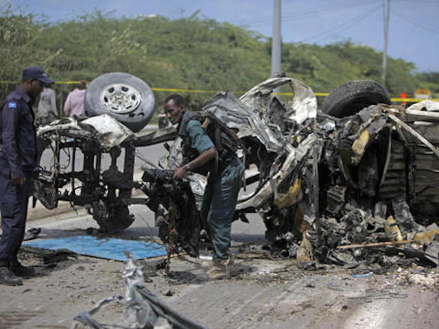 Somalia: Suicide car bomb strikes UN mine offices