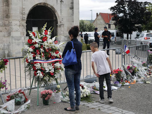 French ID second church attacker; warning 4 days earlier