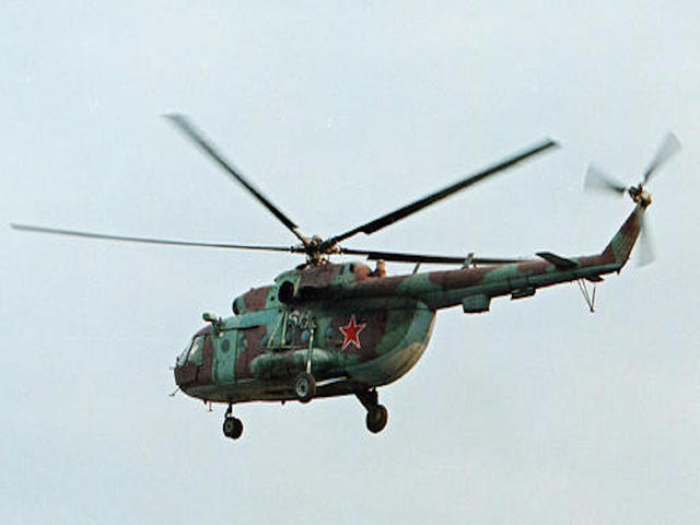 Russian helicopter shot down in Syria