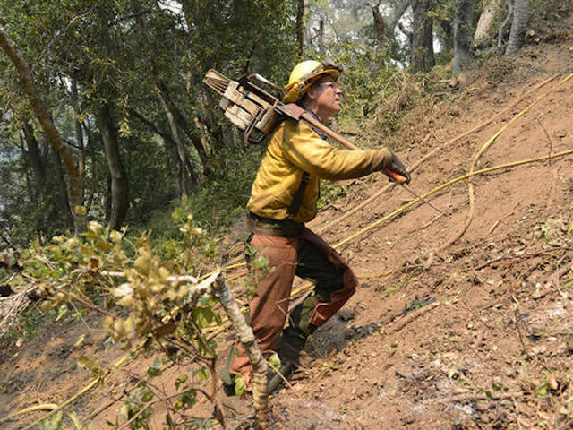 Central California homes threatened by 2 major wildfires