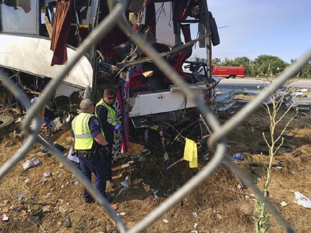 Bus crash survivor violently tossed awake to horrific scene