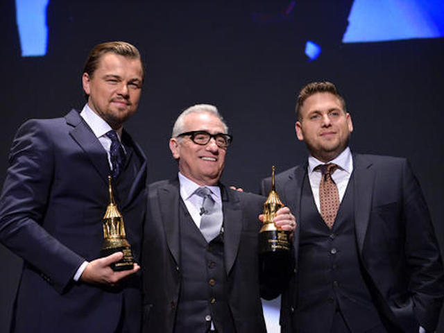 Leonardo DiCaprio pranks Jonah Hill in New York City