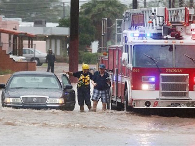 Tropical Storm Javier delivers heavy rain to Southwest