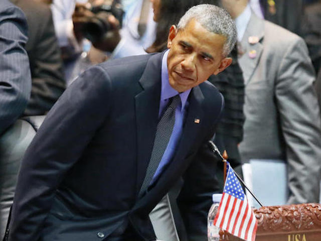Obama says Trump disqualified 'every time he speaks'