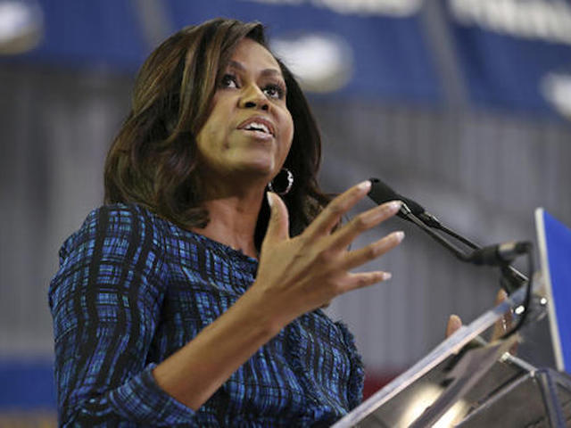 First lady to chat via Skype with girls around the globe