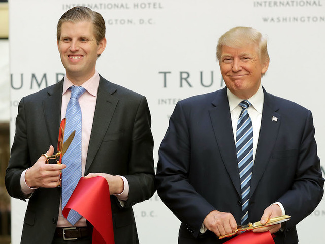 Trump's ninth grandchild born to Eric and Lara Trump
