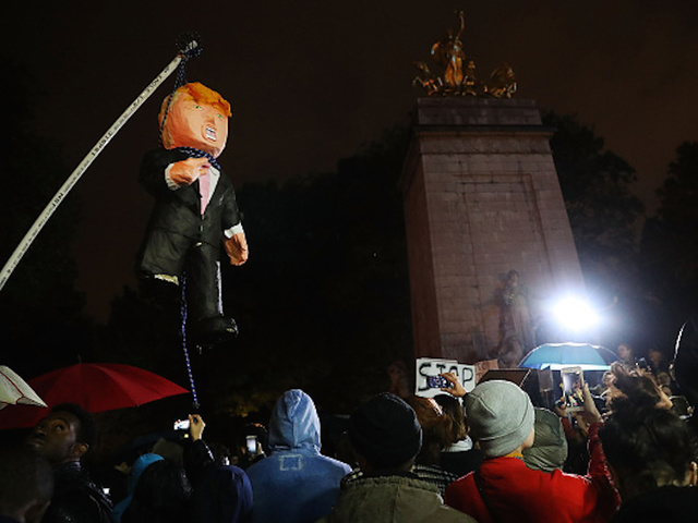 Protests erupt in New York, Chicago, California after Trump win