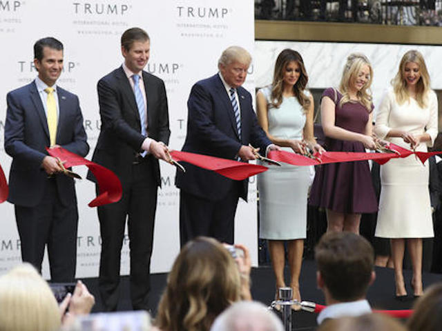 President-elect Trump's children toeing conflict of interest line