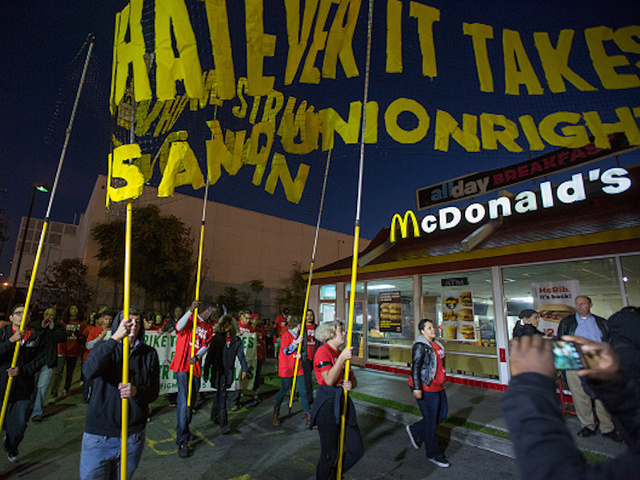 Day of Disruption: Workers across country protest for $15 minimum wage