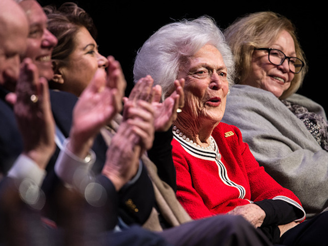 Trump orders flags to half-staff for Barbara Bush