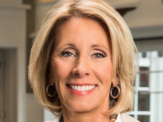 Betsy DeVos clears another hurdle in early morning Senate vote