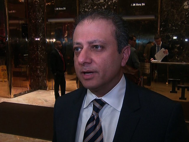 US Attorney Preet Bharara says he's been fired after refusing to resign for Trump administration