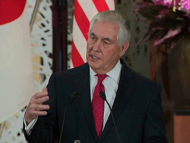 Tillerson on North Korea: Military action is 'an option'