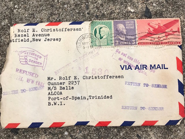 Lost love letter delivered 72 years late