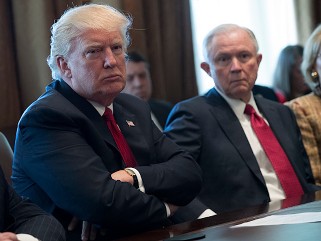 President Trump says he is 'disappointed' in Attorney General Sessions