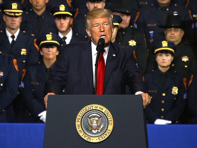 Spokeswoman: Trump 'joking' when he told police to be 'rough' on suspects