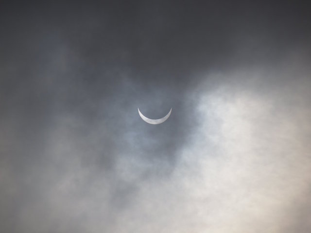 The day the sun disappears is here