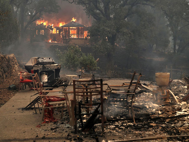 Wildfires ravage Northern California