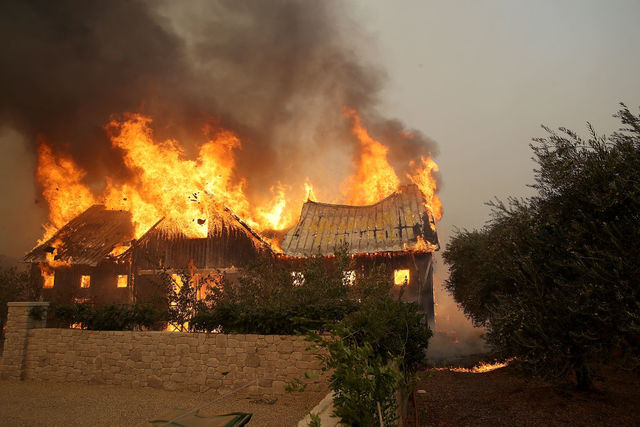 Wildfires ravage Northern California