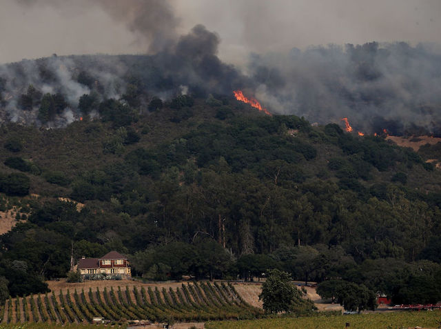 Wildfires ravage Northern California