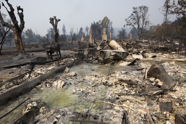Wildfires ravage Northern California