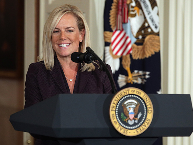 President Trump formally nominates Kirstjen Nielsen as head of Homeland Security