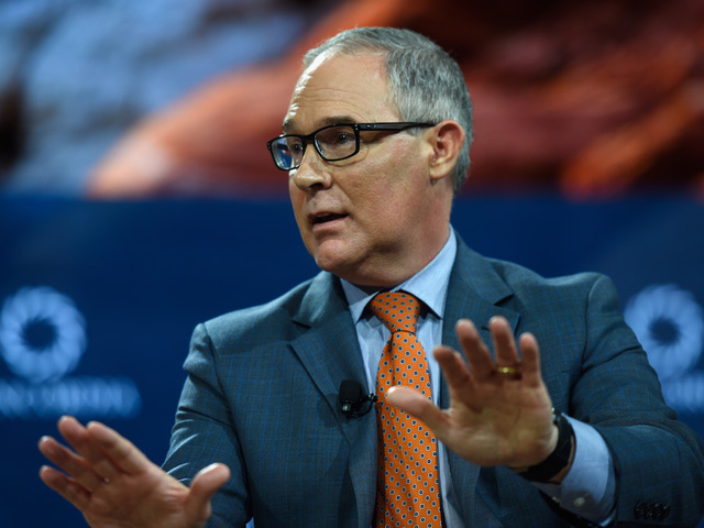 Watchdog questions Pruitt's reimbursements in Oklahoma campaign