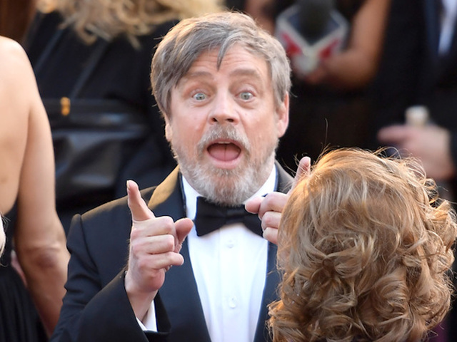The force turns out for Mark Hamill's Hollywood Walk of Fame star The force turns out for Mark Hamill's Hollywood Walk of Fame star