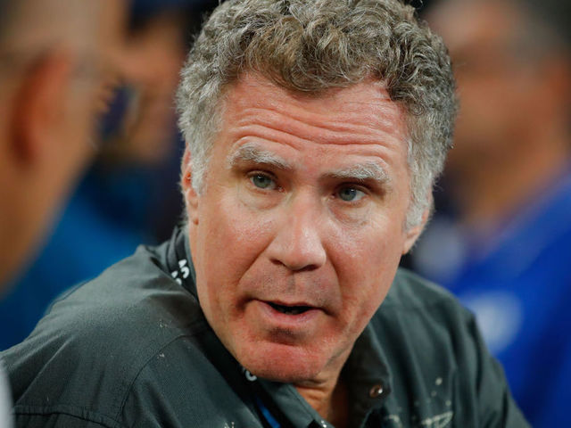 Comedian Will Ferrell in serious crash