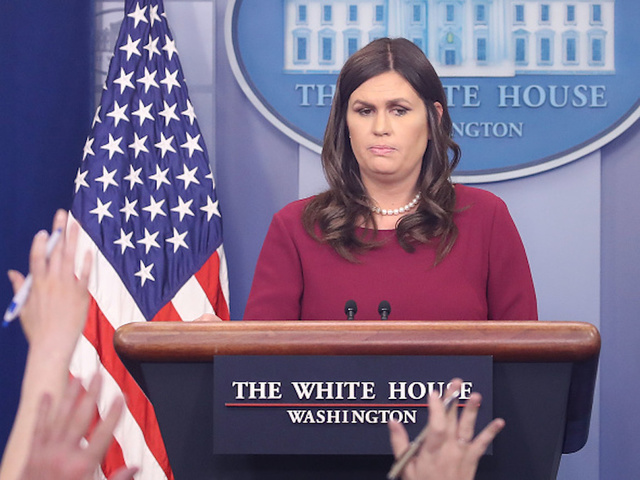 Sanders says she doesn't regret answering question on Trump Tower meeting response